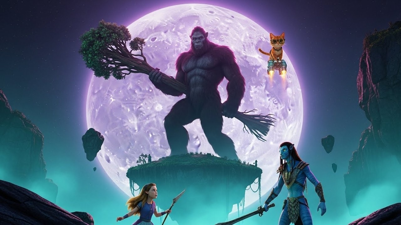 ALICE & THE CAT Hunt a GIANT BEAST! 🏹🌲 Epic 8K Battle