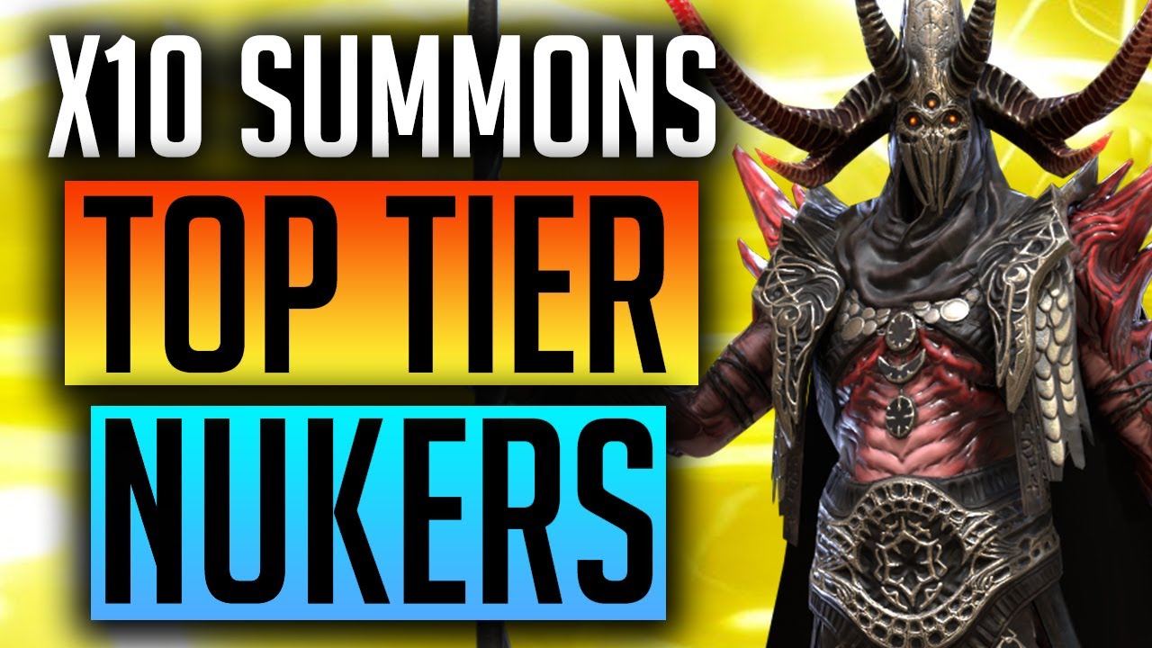 x10 GOD TIER NUKERS INCOMING! | Raid: Shadow Legends