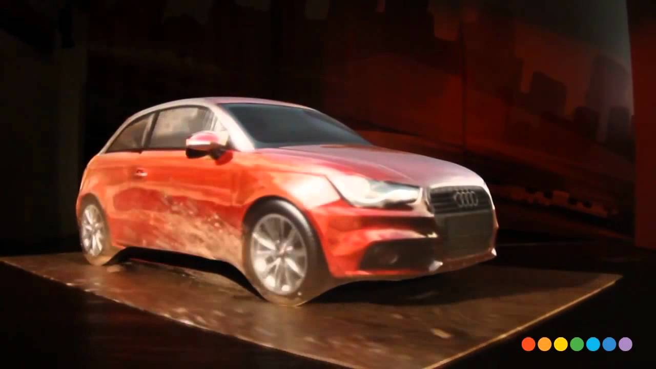 Audi A1 Launch 3D Projection Mapping x AutoCurate.com