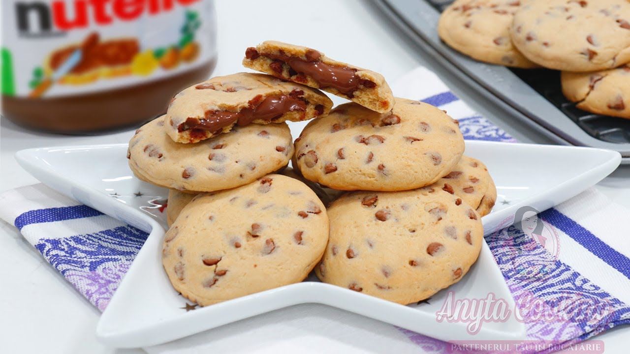 Fursecuri cu Ciocolata si Nutella - Anyta Cooking