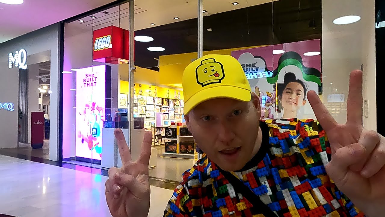 I went to Lego store Stockholm