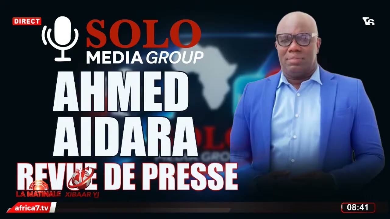 REVUE DE PRESSE AK EL HADJI AHMED AIDARA SUR SOLO MEDIA....
