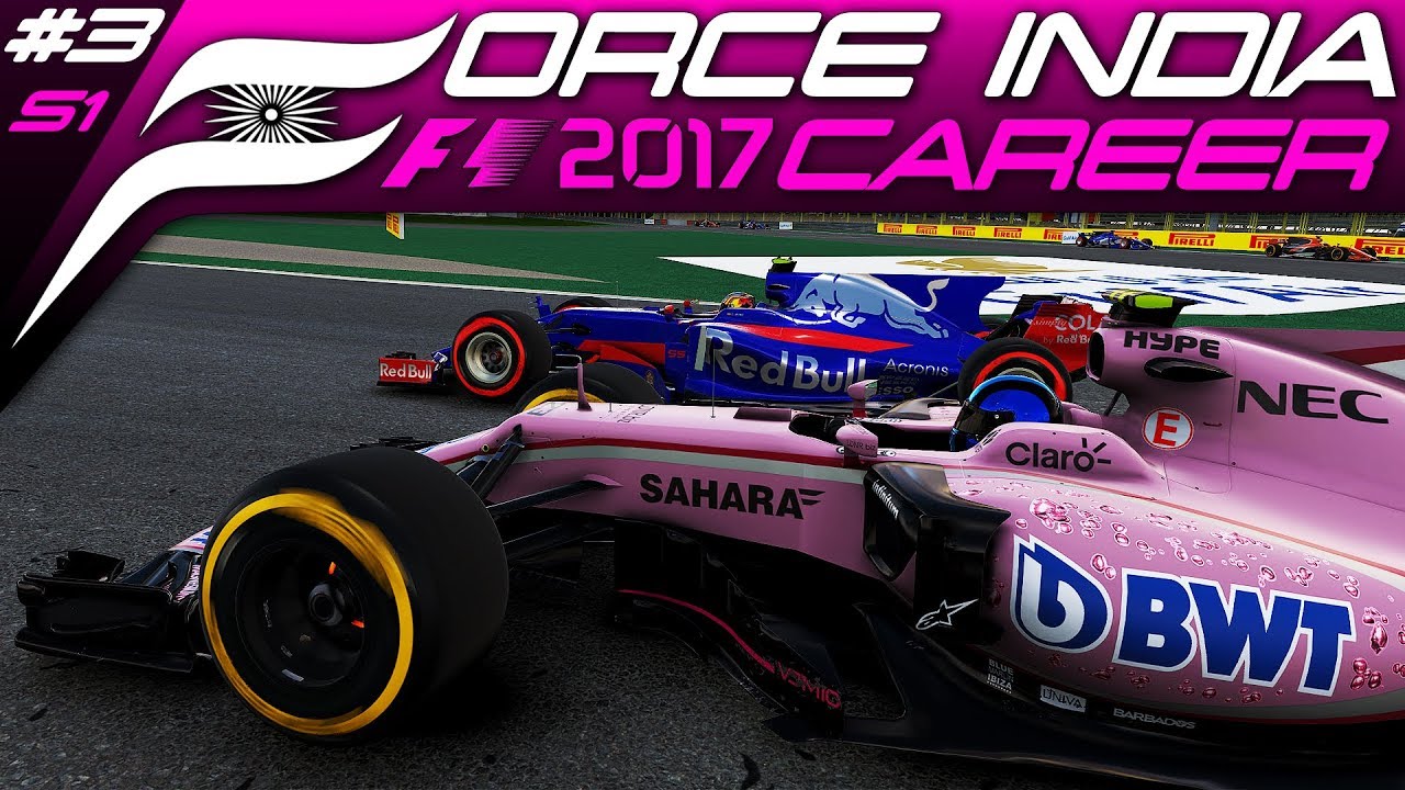 F1 2017 CAREER MODE #3 | ENGINE & GEARBOX STRUGGLES! | Bahrain