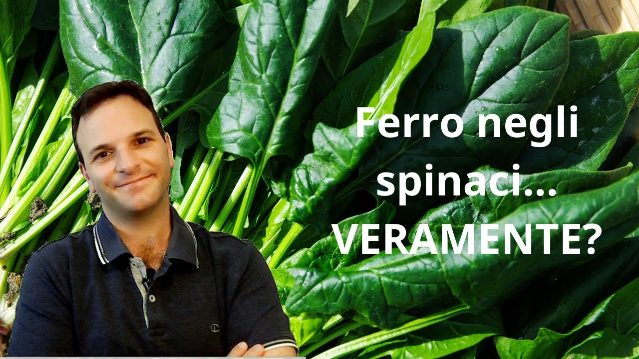 Ferro negli spinaci? Vertifichiamolo!