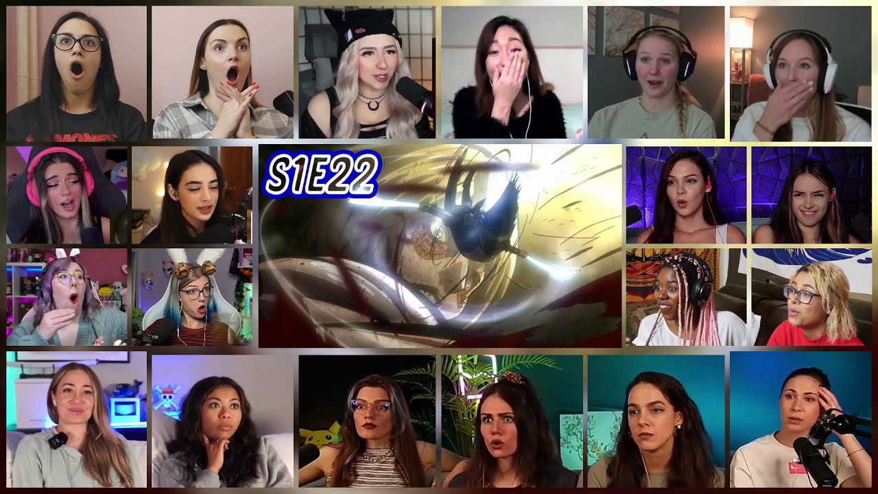 Attack on Titan Season 1 Episode 22 Reaction Mashup |  進撃の巨人