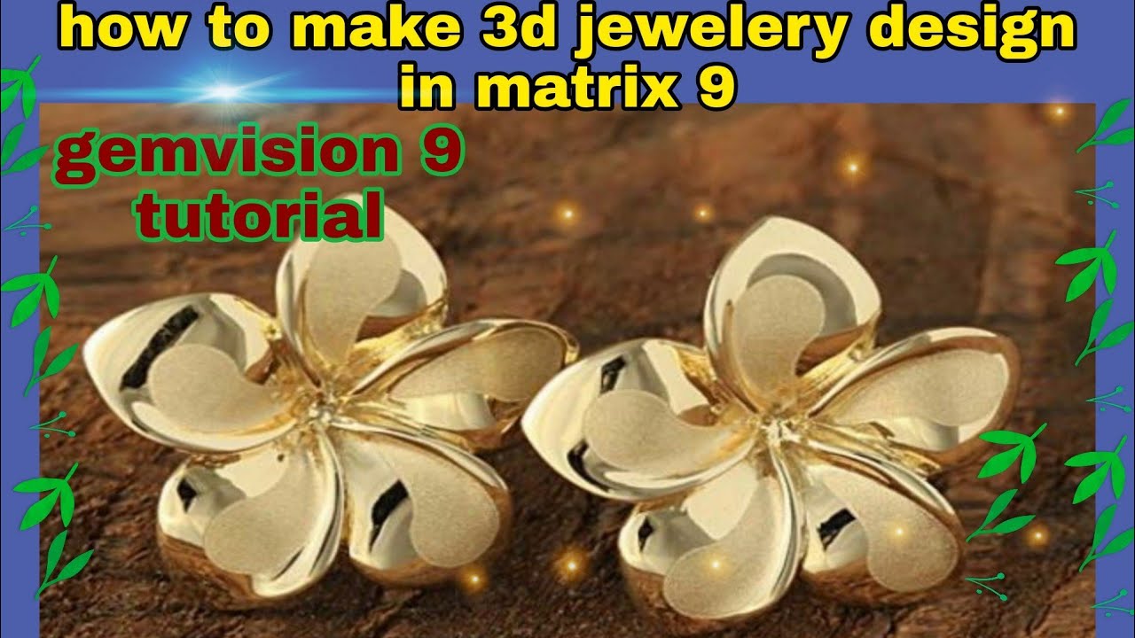 how to make 3d gemvision jewellery design matrix 9 locket tutorial/How to make 3D tutorial matrix9.0