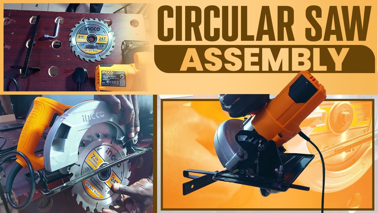 INGCO Circular Saw Review: Assembling the INGCO 1400W Circular Saw for the First Time