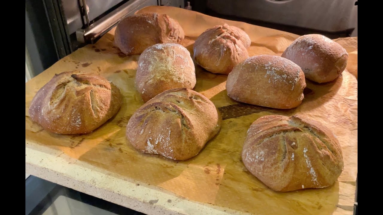 Weizen-Vollkornbrötchen .... ganz einfach!