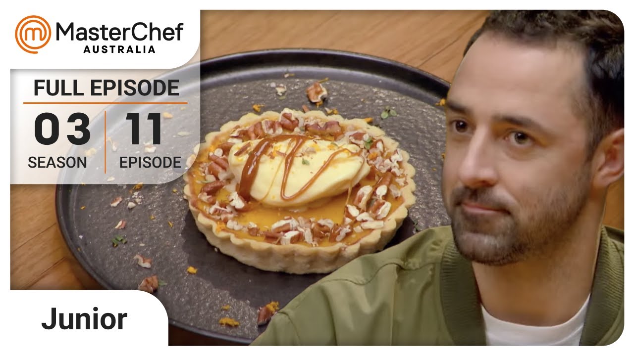 Время для пряного тыквенного пирога | MasterChef Australia Junior | S03 E11