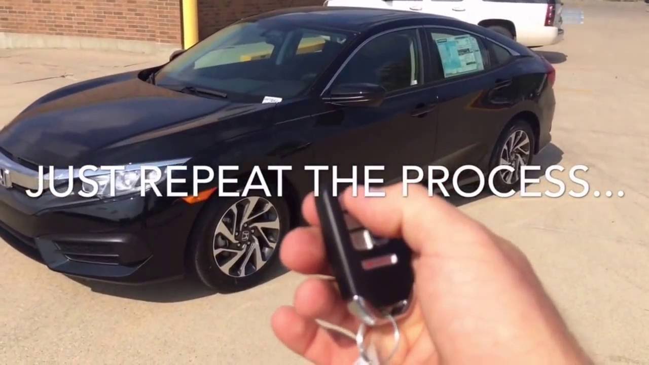 How To Use Remote Start 2016 Honda Civic #HondaCivic