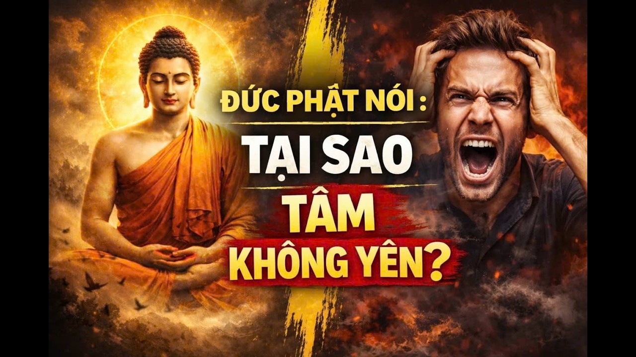 Tại sao càng sống con người càng bất an? Đức Phật đã nói rõ