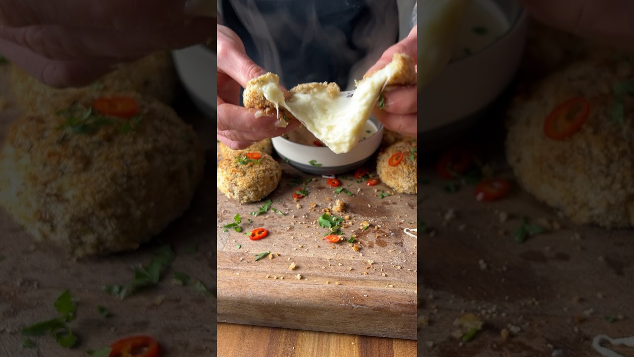 How to make cheese melt dippers 🧀
