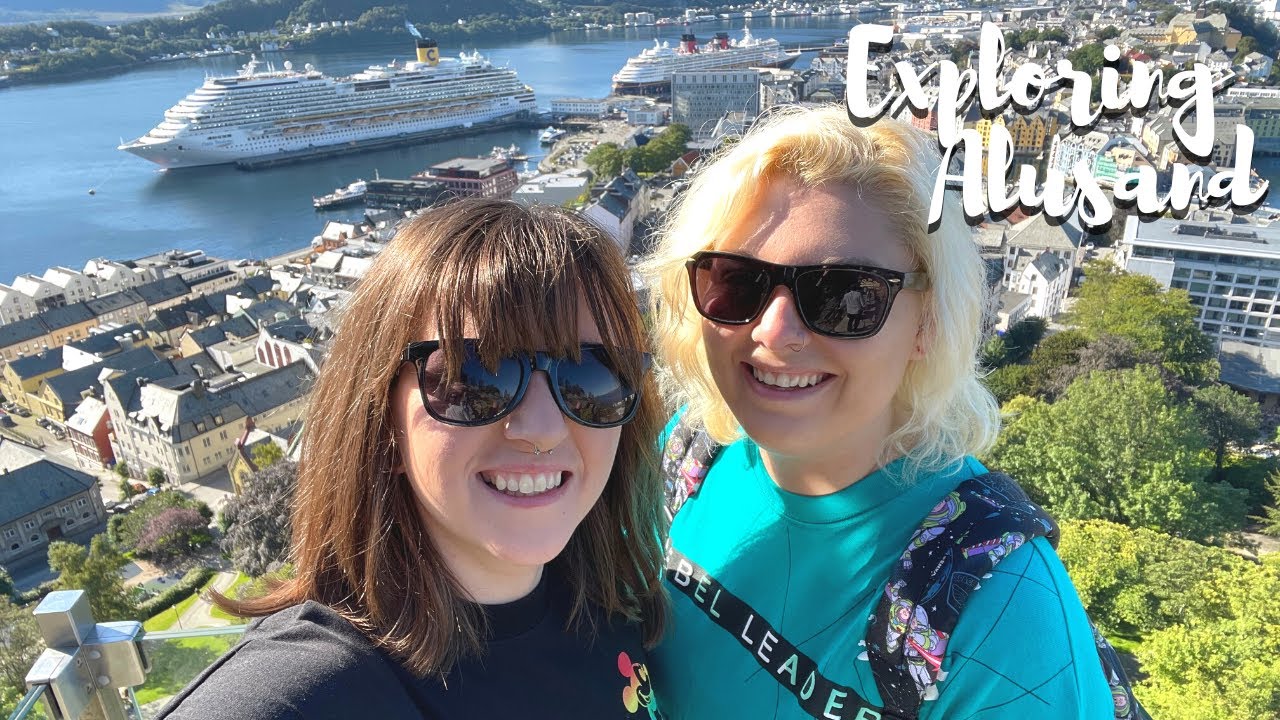 Disney Cruise Norwegian Fjords Vlog 2: Alesund, Northern Lights & Fjellstua Viewpoint