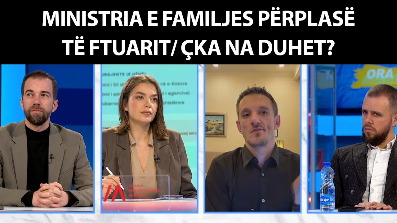 Ministria e Familjes PËRPLASË të ftuarit/ ÇKA na duhet? - Ora 7