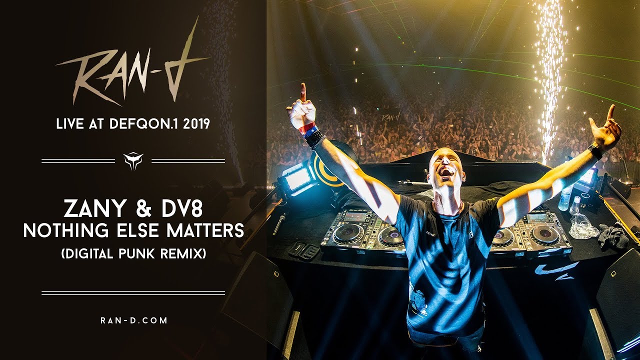 Ran-D at Defqon.1 2019 (The Gathering) - Zany & DV8 - Nothing Else Matters (Digital Punk Remix)