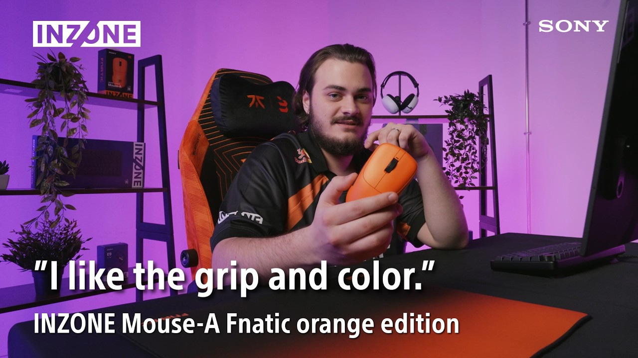 Мышь INZONE - Fnatic Orange Edition | Первые впечатления от игрока VALORANT Veqaj | Официальный с...