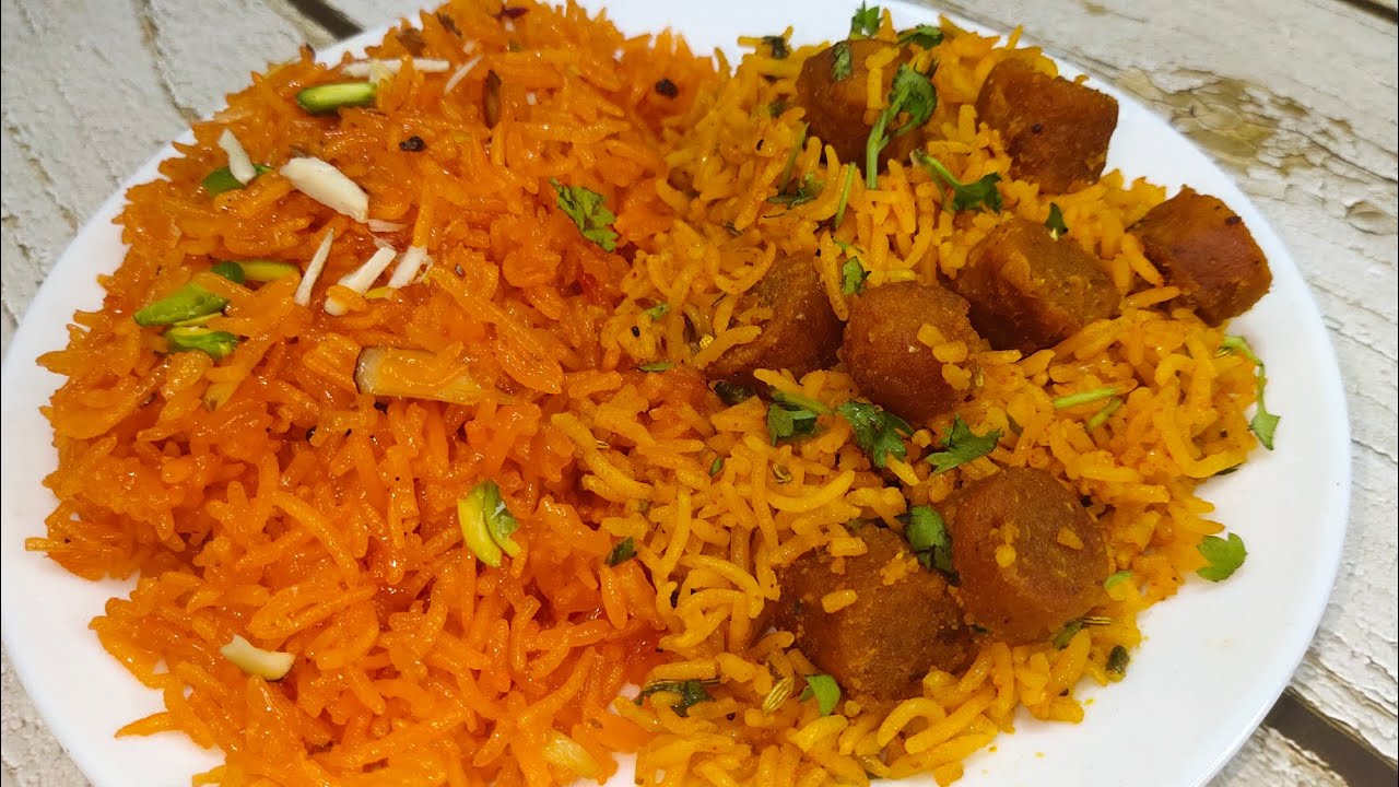 Rajasthani Special Namkeen Meetha Chawal | Zarda Pulav | Gatta Pulav | Festival Recipe | Lunch 18