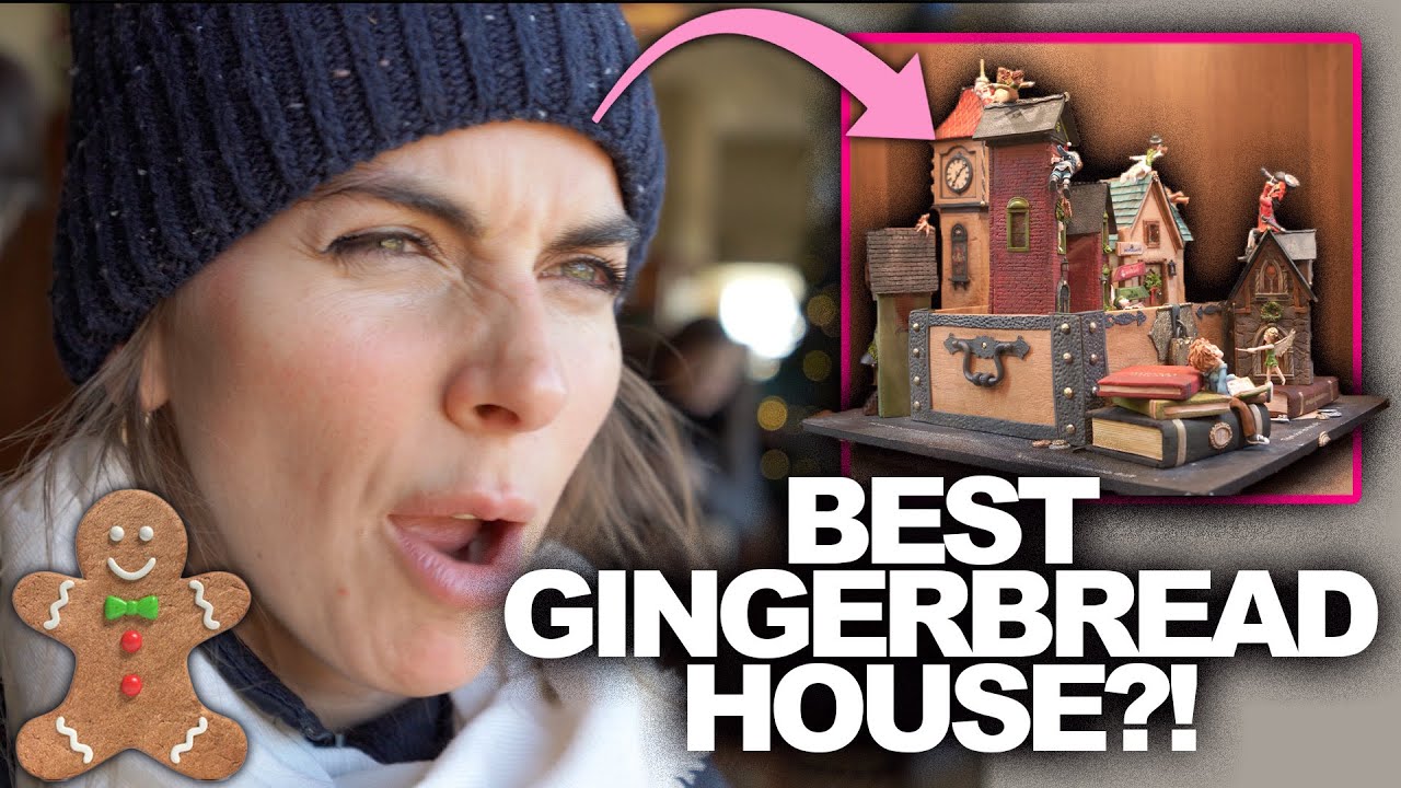 The Best Gingerbread Houses In The World! Christmas Day Vlogmas 2022