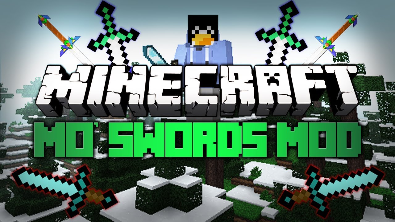 Minecraft: Mody 1.2.3 - Mo' Swords!