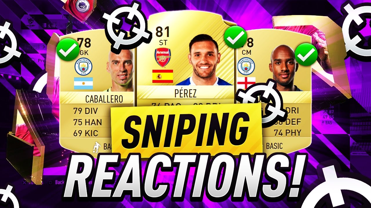 FIFA 17 | SNIPING REACTIONS EPISODE 1