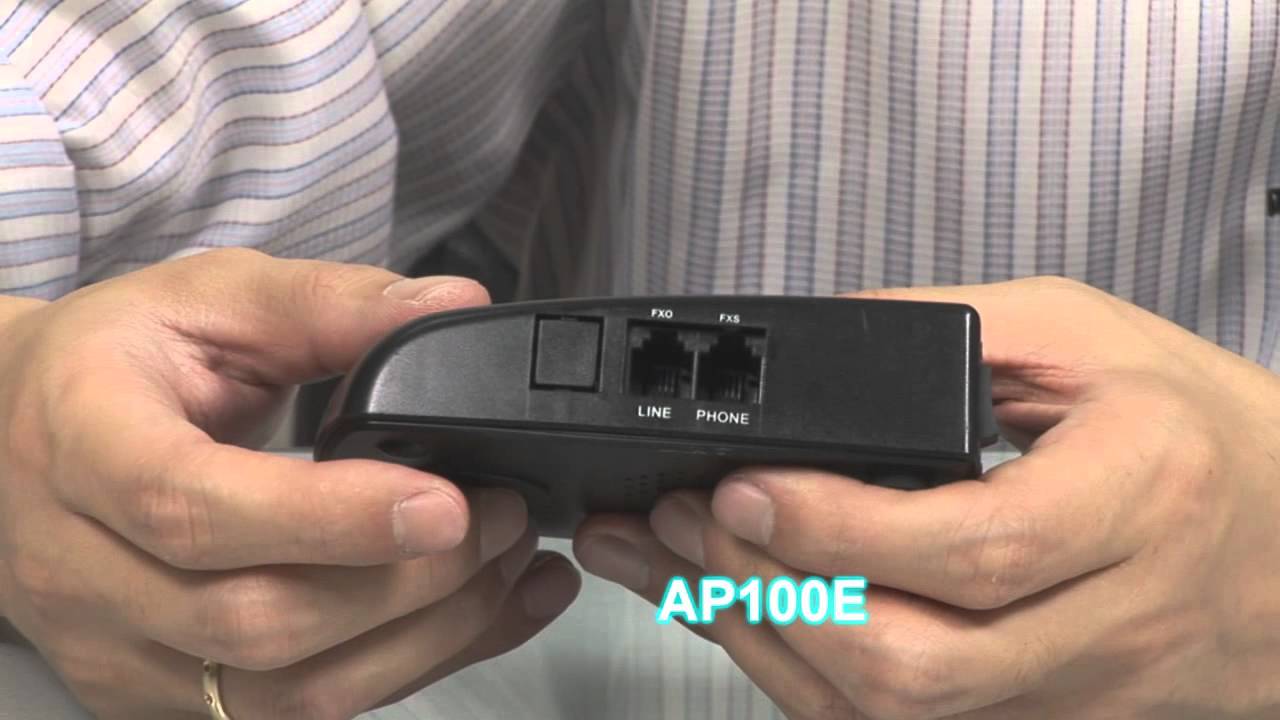 1Port-2Port VoIP Gateway (Analog Telephone Adapter) AP100 | AddPac