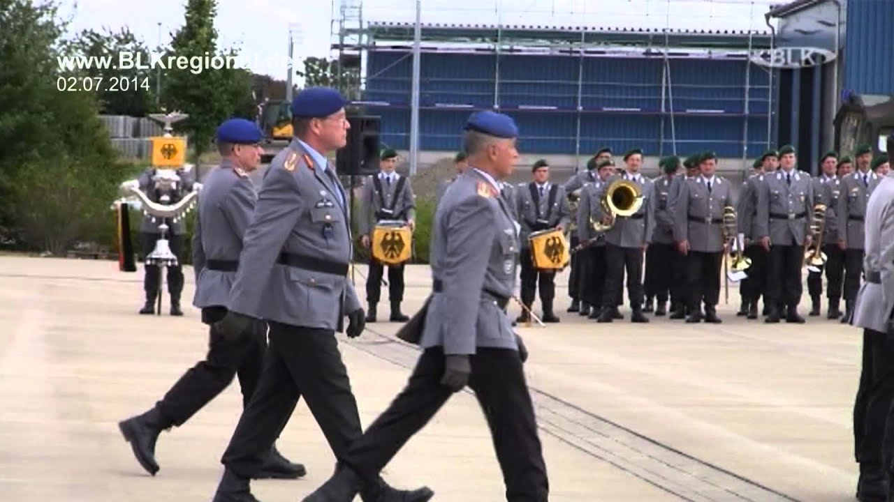 2014-07-02 Bundeswehr Verabschiedung Generalstabsarzt Dr. Michael Tempel