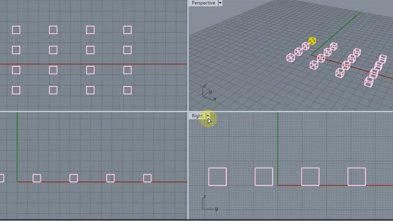 Array Rectangular tool using 3D Design - Peak Designer  