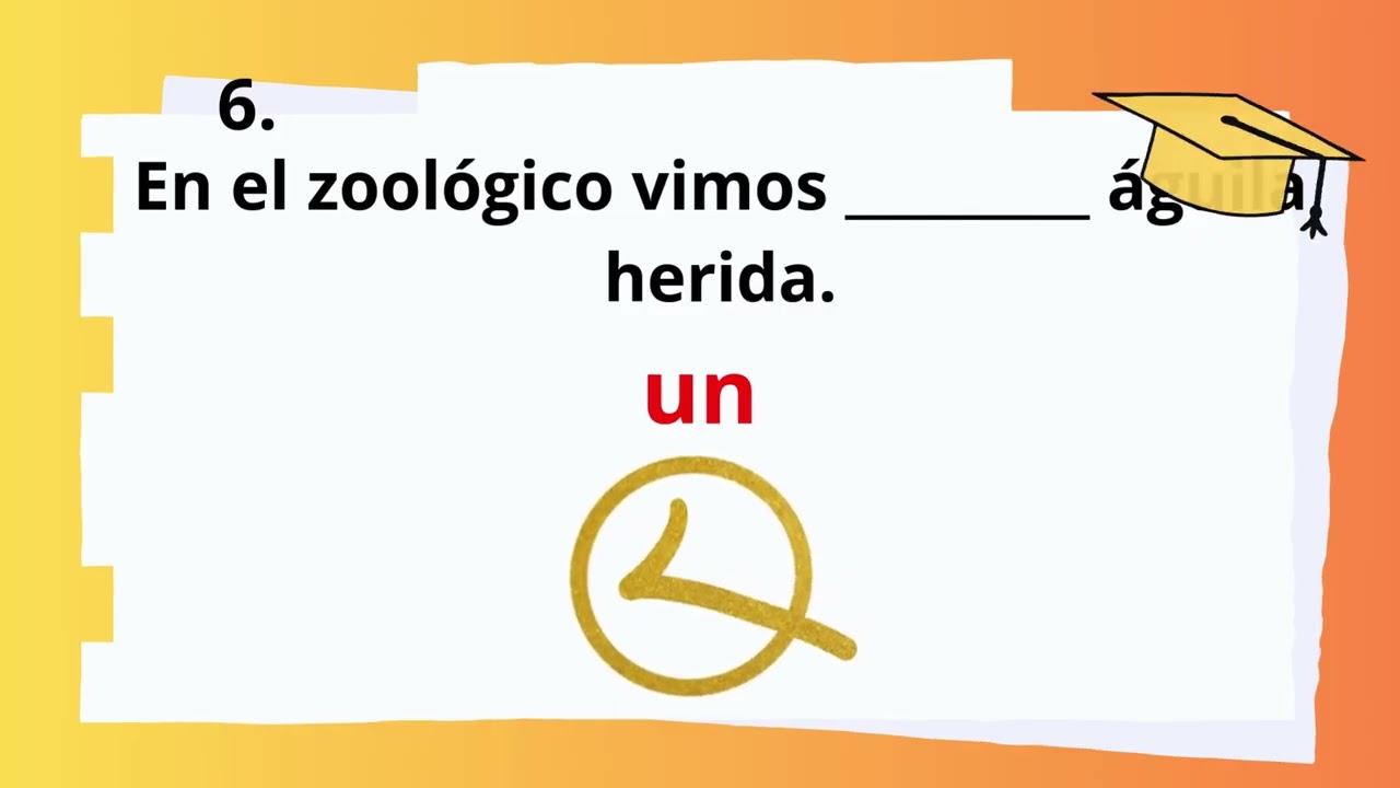 Trivia Artículos Indeterminados B1-B2 👦🏻👩📚⏰🏆 #article  #indefinitearticles  #indefinitearticle