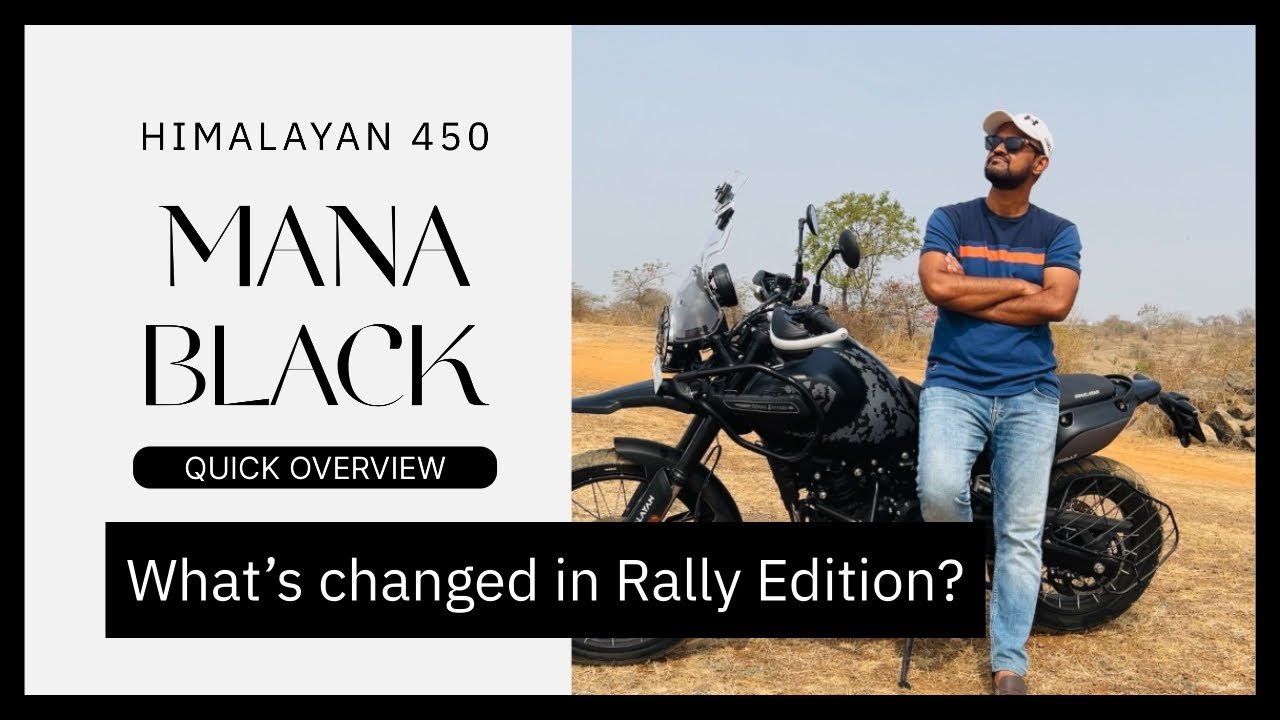 Royal Enfield Himalayan 450 Mana Black | Detailed Walkaround & First Impressions