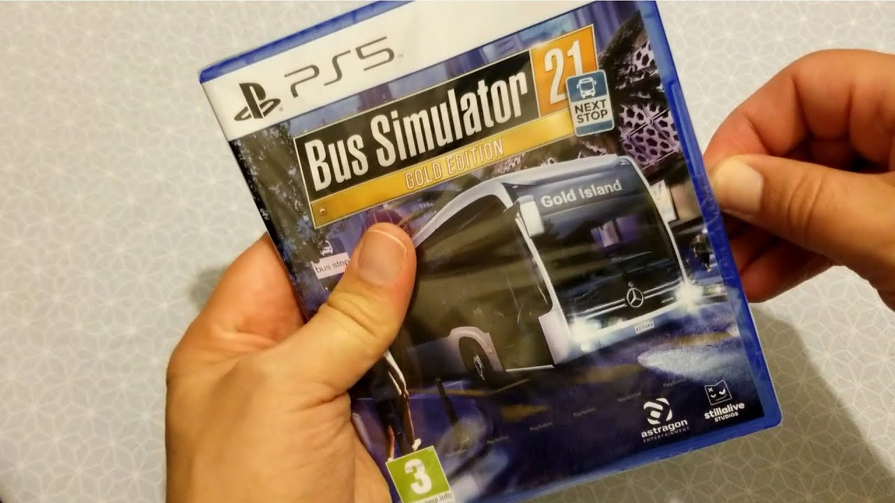 UNBOXING BUS SIMULATOR 21 NEXT STOP PS5 (GOLD EDITION)