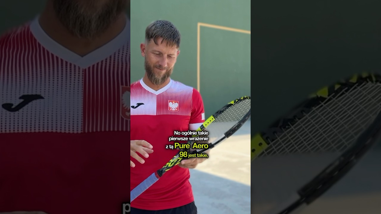 Babolat Pure Aero 98 - pierwsze wrażenia #shorts #babolat #alcaraz