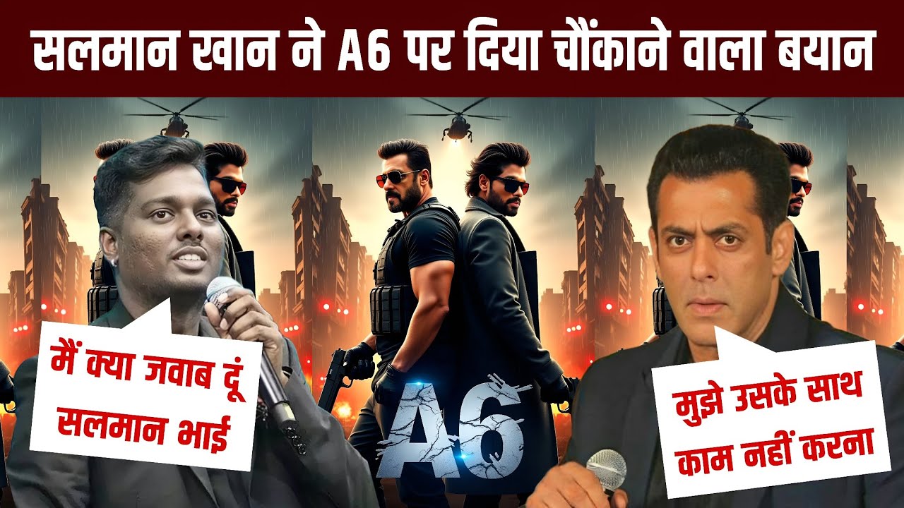 When Politics Clashes with Bollywood🔥 || Salman Khan Quits A6 || Atlee & Nation Shocked! 🤯
