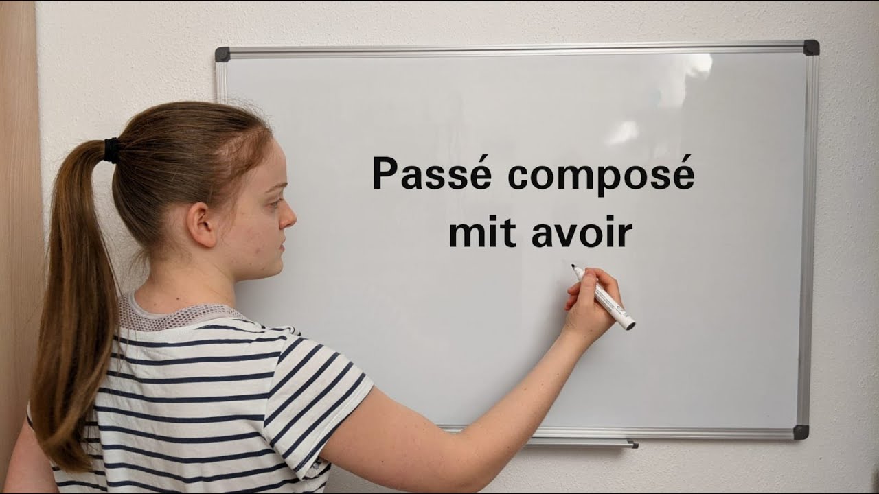 Das passé composé mit avoir // quELKEchose