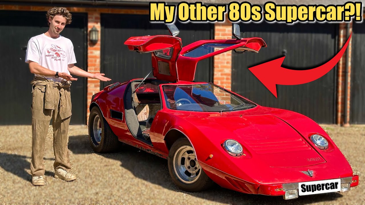 I Bought ANOTHER Abandoned 80s Supercar&hellip; with Gullwing Doors!