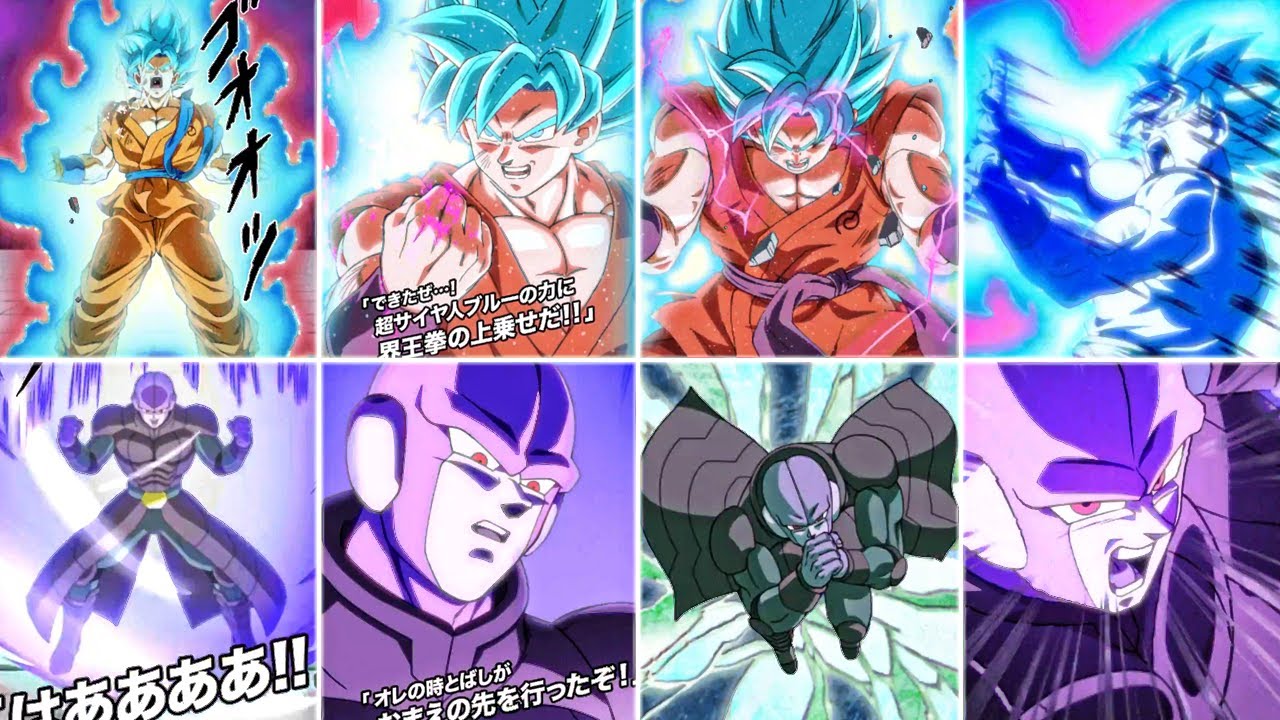 DUAL DOKKANFEST BLUE KAIOKEN GOKU & HIT! ALL SUPER ATTACK ANIMATIONS! (DBZ: Dokkan Battle)