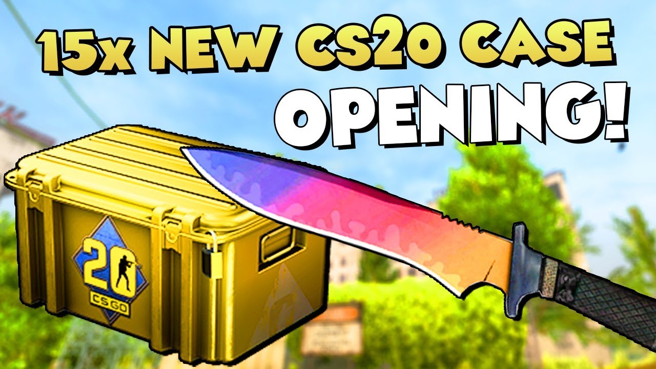 NEW CS20 CASE OPENING! 😍 15x CS20 Case + 10x CS20 Sticker Capsule Unboxing