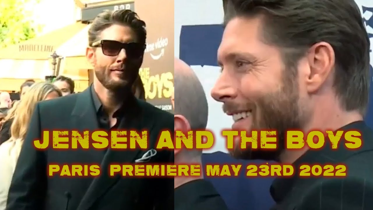 Jensen Ackles at The Boys Paris Premiere - Interview