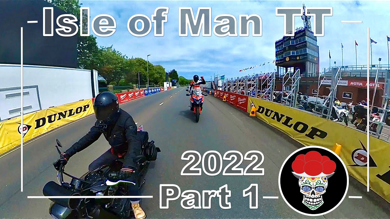 Isle of Man TT 2022 - Teil 1 - Anreise - Motorradtour