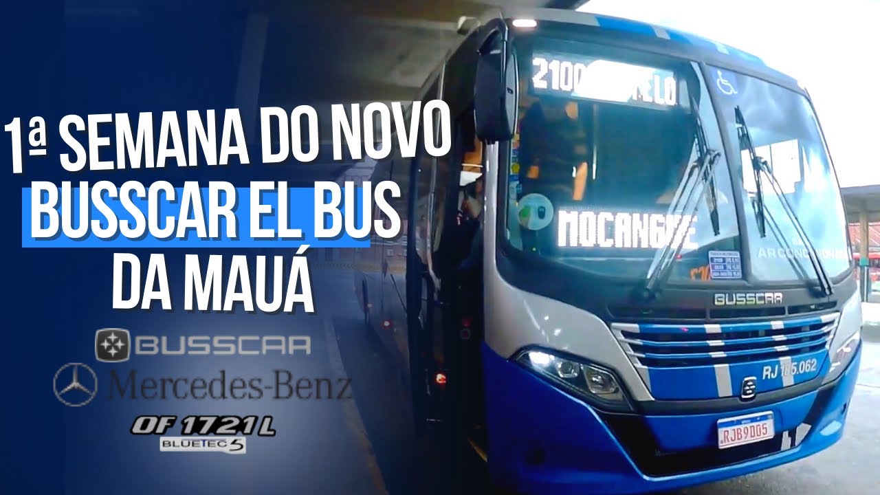 Linha 2100D | Do Castelo à Niterói | 1ª semana de operação no novo El Buss da Mauá