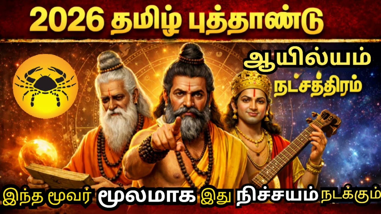 Kadagam rasi Ayilyam natchathra palangal கடகம் ராசி ஆயில்யம் நட்சத்திரம் தமிழ் புத்தாண்டு பலன்கள்