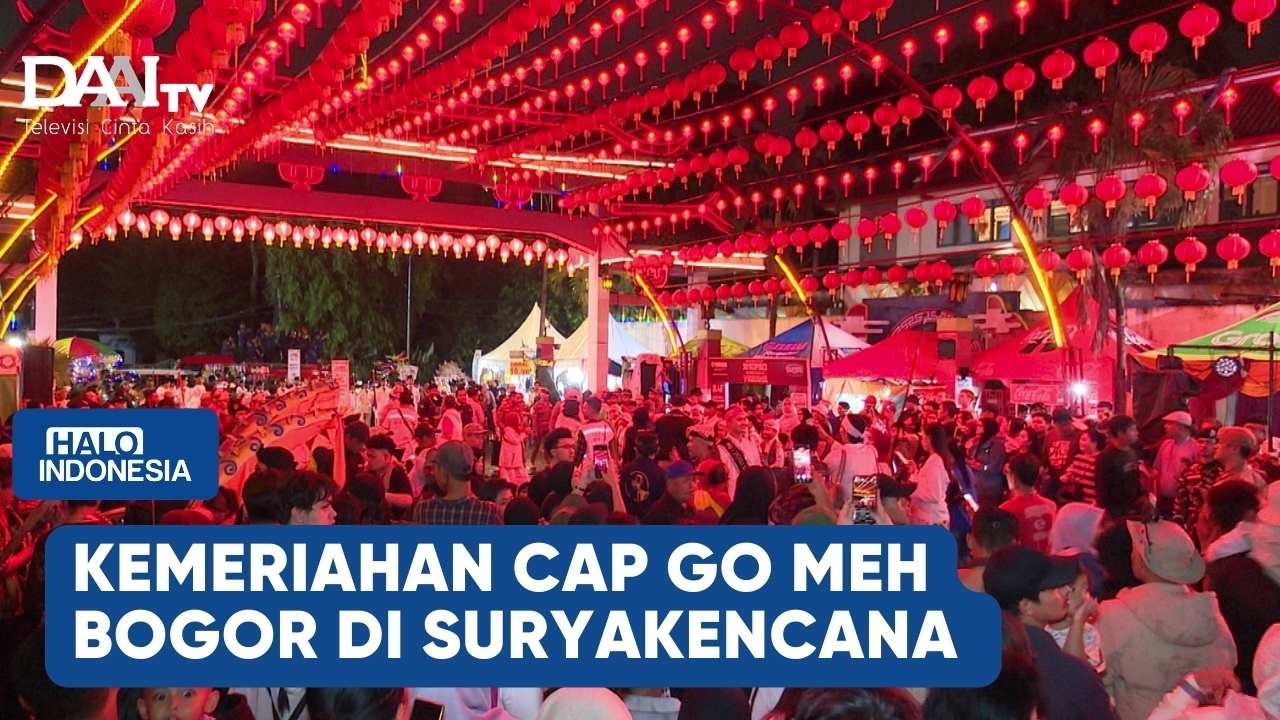 Kemeriahan Cap Go Meh Bogor di Suryakencana | Halo Indonesia