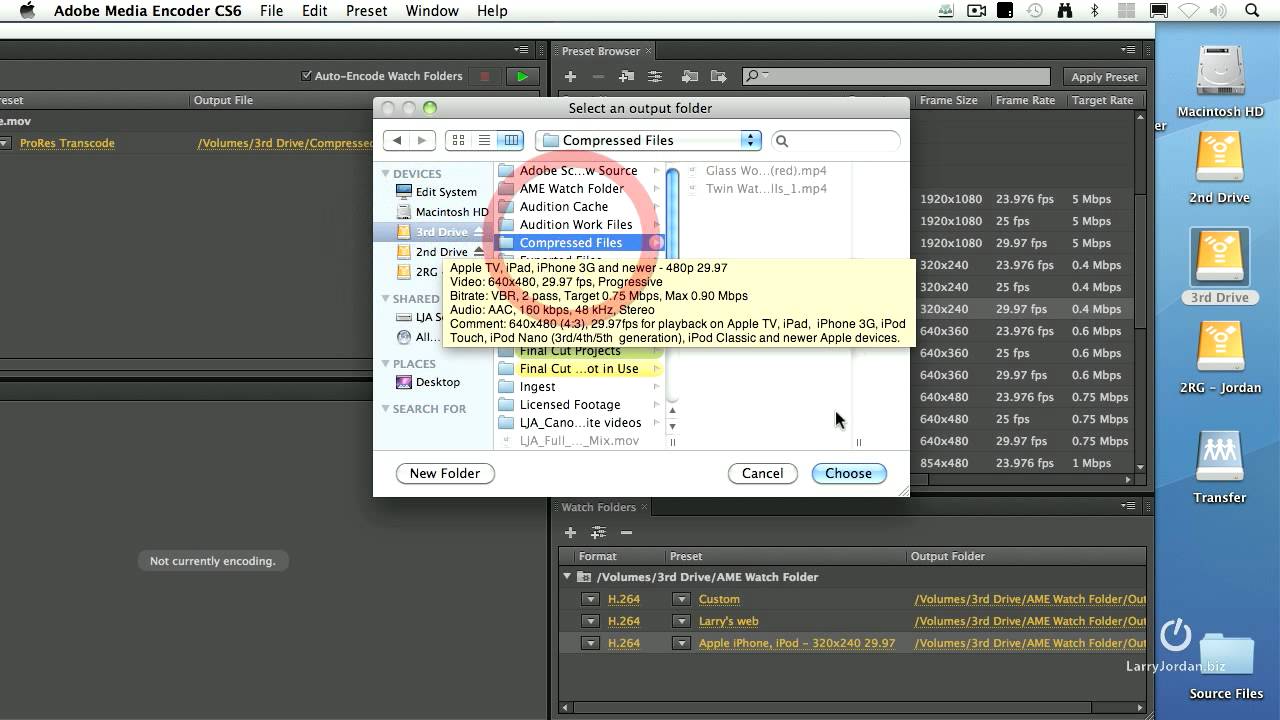 Create a Watch Folder in Adobe Media Encoder - Adobe tutorial