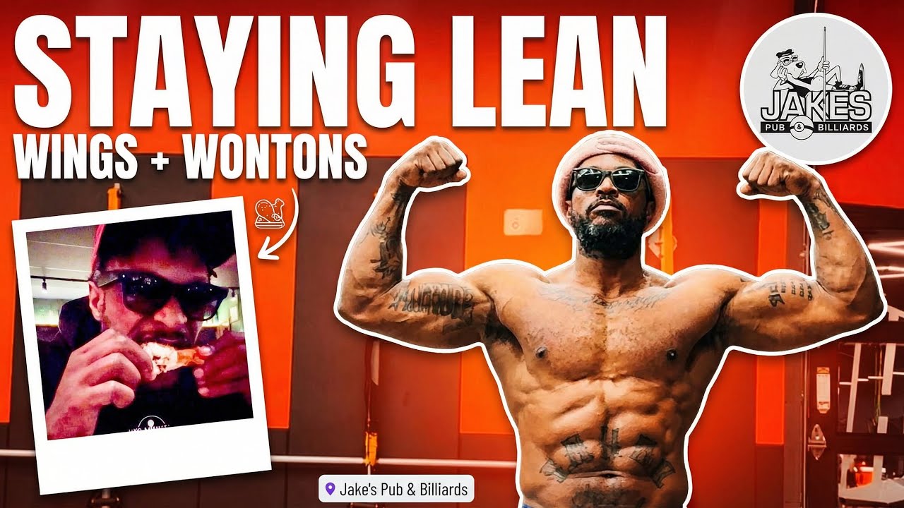Wings, Wontons & Staying Lean | Real Food Vlog at Jake’s Billiards (Greensboro NC)