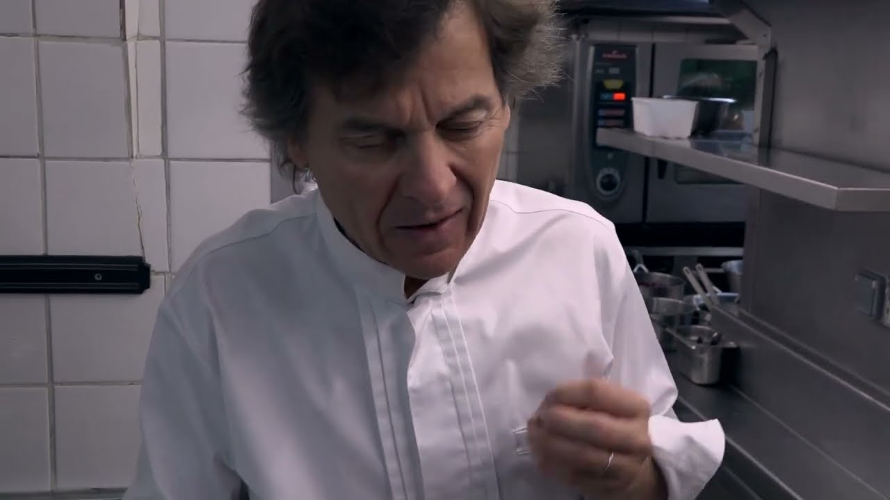 Chef Guy Martin of Le Grand Vefour, Paris