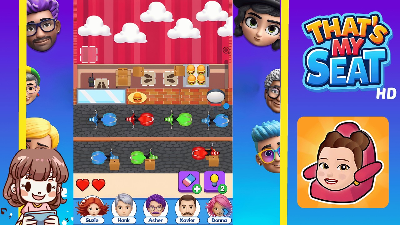 That's My Seat Level 1896 Solution Walkthrough
