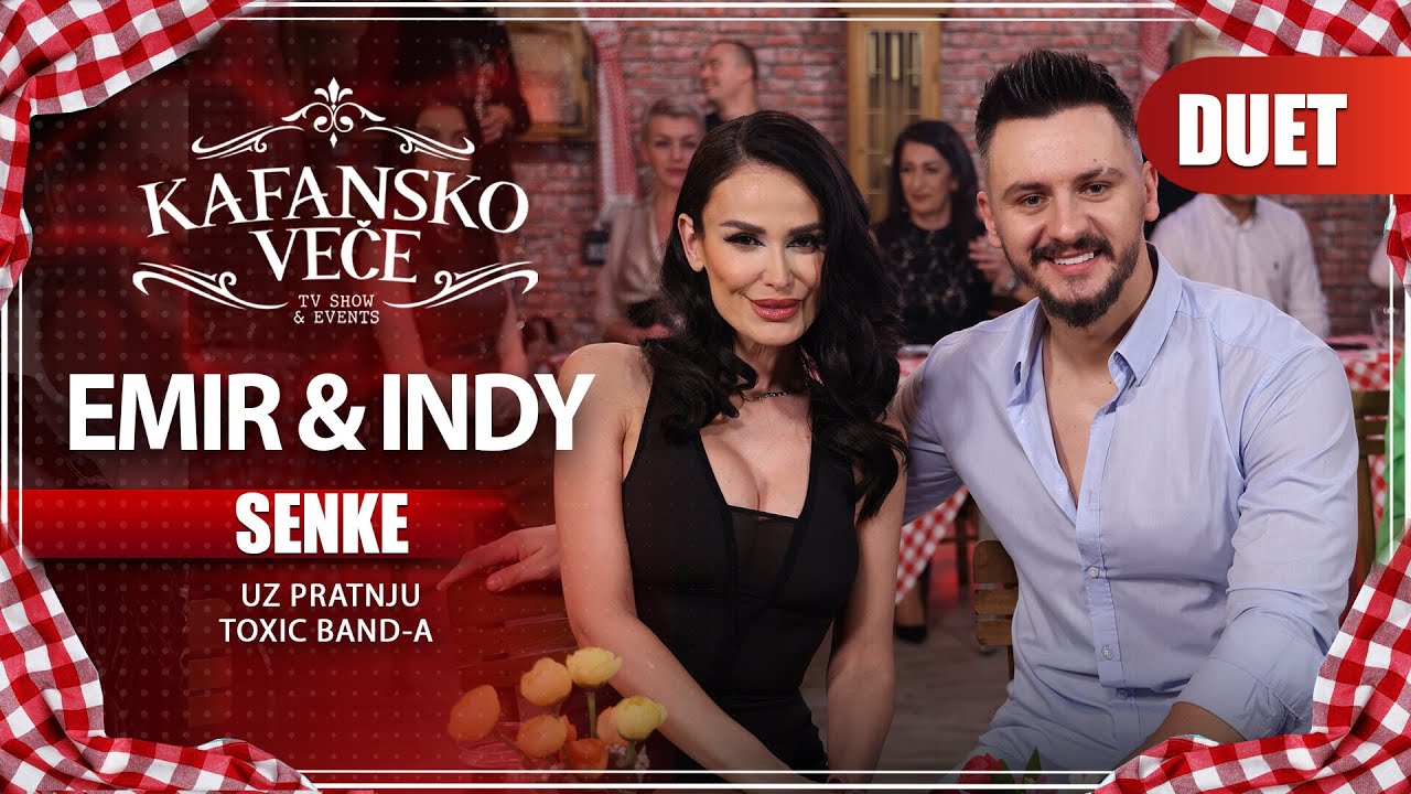 EMIR DJULOVIC & INDY - SENKE | UZIVO | ORK. TOXIC BAND | 2022 | KAFANSKO VECE