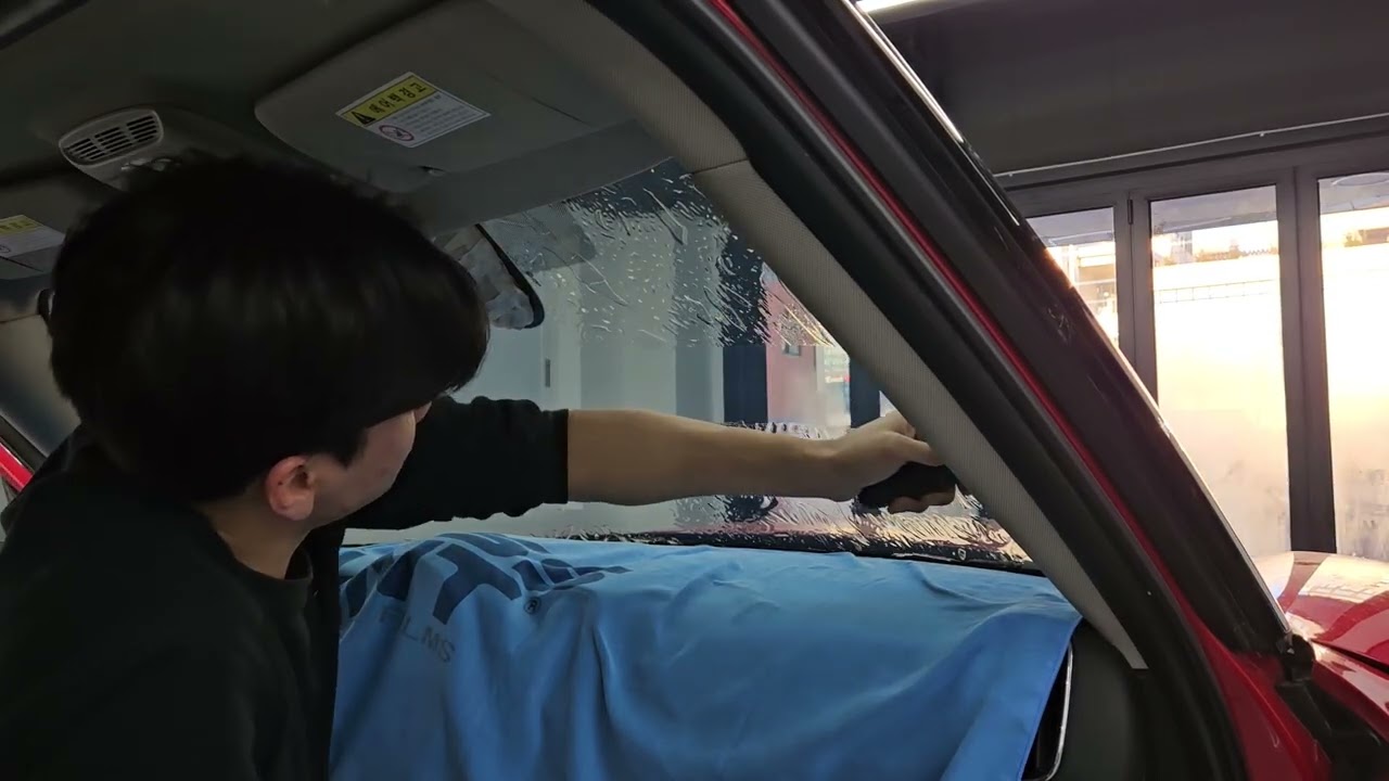 전면 반사필름 30% 시공 후기 | Reflective Windshield Tint 30%