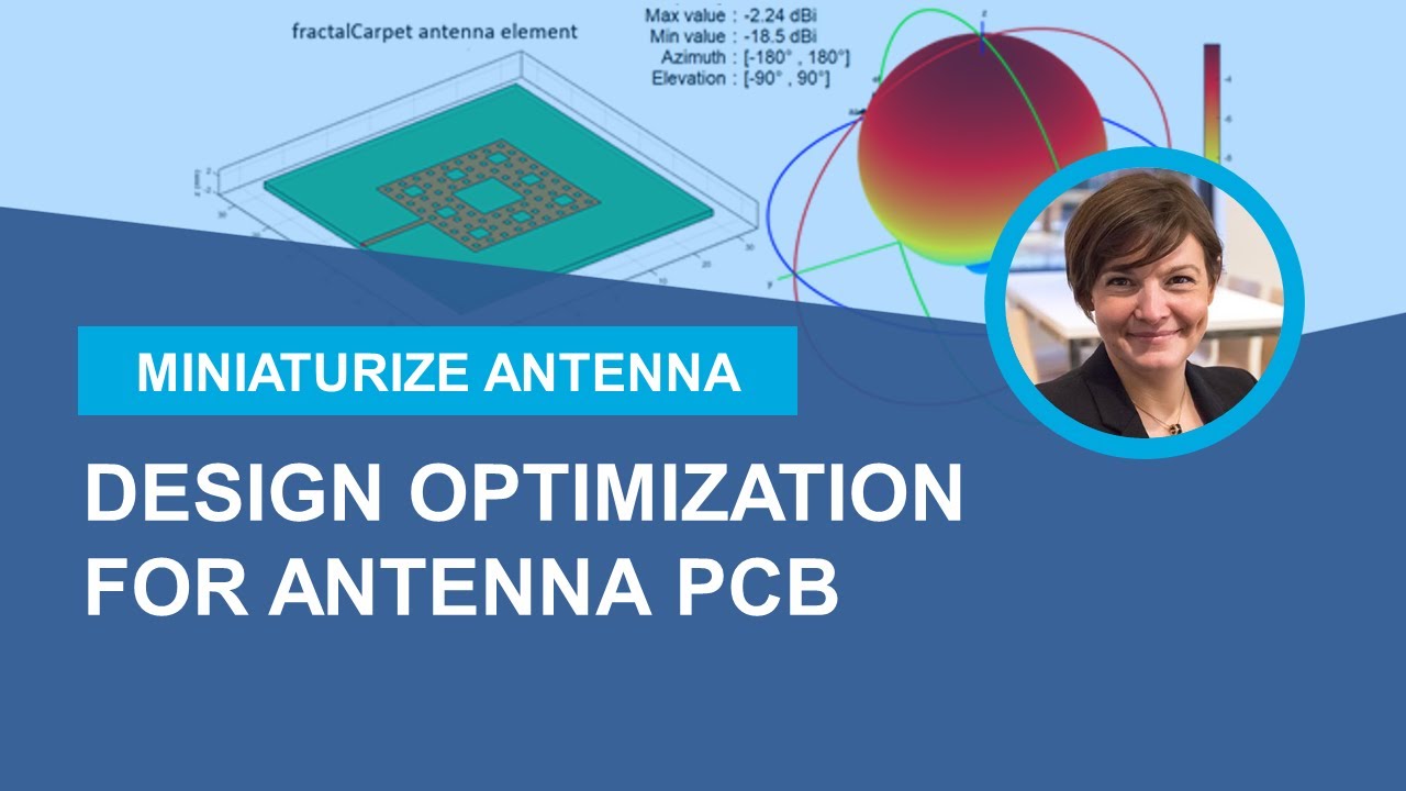 Design Miniaturized Antennas for PCB with MATLAB