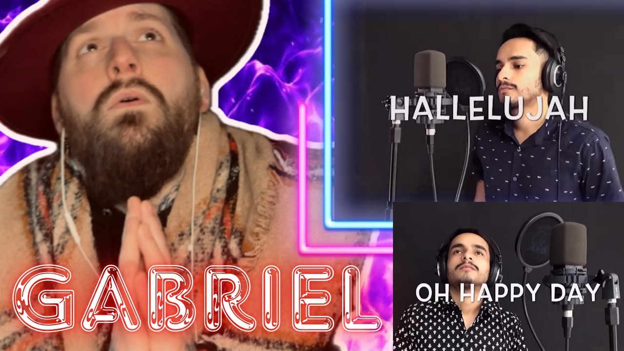 (DOUBLE REACTION) GABRIEL HENRIQUE “HALLELUJAH” & “OH HAPPY DAY” EPIC REACTION!