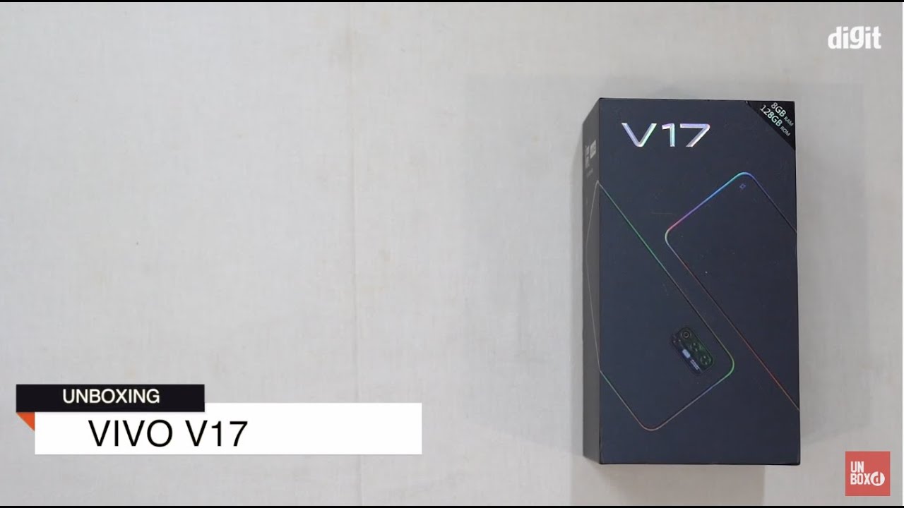 Vivo V17 Unboxing